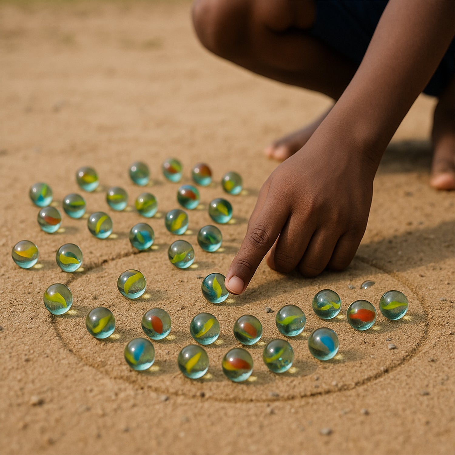 Glass Marbles for Kids Approx 35 (35 in 1) Glass Marbles for Kids Approx 35 (35 in 1)
